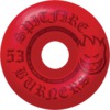 Spitfire Wheels Burners Red Skateboard Wheels - 53mm 99a (Set of 4)