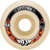 Spitfire Wheels Formula Four Radial Natural Skateboard Wheels - 54mm 93a (Set of 4)