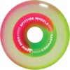 Spitfire Wheels Sapphire 90DU Pink / Green Skateboard Wheels - 56mm 90a (Set of 4)