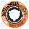 Snot Wheel Co. Shelloween Orange Skateboard Wheels - 53mm 99a (Set of 4)