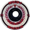 Venom Skateboards Magnum Mach-1 GALLO24 White / Red / Black Skateboard Wheels - 78mm 74a (Set of 4)