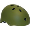 Industrial Skateboards Flat Army Green Skate Helmet - Small