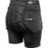 Triple 8 Skateboard Pads Bumsaver 2 Black Hip Pads - Medium