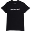 Foundation Skateboards Girls Kick Ass Black Women's T-Shirt - Small