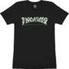 Thrasher Magazine Roses Logo Black Women's T-Shirt - Small