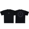 April Skateboards Full Circle Black Men's Short Sleeve T-Shirt - Small