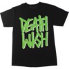 Deathwish Skateboards Deathstack Black / Green Men's Short Sleeve T-Shirt - Small