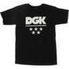 DGK Skateboards All Star Black / White Men's Short Sleeve T-Shirt - Small