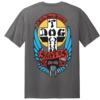 Dogtown Skateboards Bull Dog OG 70's Charcoal Men's Short Sleeve T-Shirt - Small