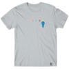 Girl Skateboards OG Pac-Man Maze Silver Men's Short Sleeve T-Shirt - Small