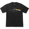 Habitat Skateboards Pink Floyd Dark Side Of The Moon Black Men's Short Sleeve T-Shirt - Medium