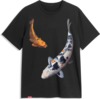 Jacuzzi Unlimited Skateboards Koi Black Men's Short Sleeve T-Shirt - Medium