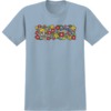 Krooked Skateboards Sweatpants Light Blue Men's Short Sleeve T-Shirt - Medium