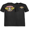 Powell Peralta Winged Ripper Black Men's Short Sleeve T-Shirt - Medium