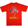 Powell Peralta Skateboard Skeleton Red Men's Short Sleeve T-Shirt - Small