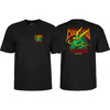 Powell Peralta Steve Caballero Street Dragon Black Men's Short Sleeve T-Shirt - Medium