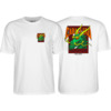 Powell Peralta Steve Caballero Street Dragon White Men's Short Sleeve T-Shirt - Large