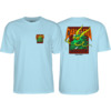 Powell Peralta Steve Caballero Street Dragon Powder Blue Men's Short Sleeve T-Shirt - X-Large