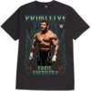 Primitive Skateboarding WWE Guerrero II Heavyweight Black Men's Short Sleeve T-Shirt - Large