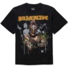 Primitive Skateboarding WWE Mysterio Heavyweight Black Men's Short Sleeve T-Shirt - Small