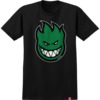 Spitfire Wheels Bighead Fill Green / Black / White Men's Short Sleeve T-Shirt - Medium