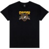 Thrasher Magazine x Anti Hero Eaglegram Black Men's Short Sleeve T-Shirt - Small