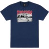 Thrasher Magazine Jake Dish Navy Men's Short Sleeve T-Shirt - Small