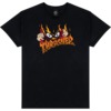 Thrasher Magazine Neckface Sucka Free Black Men's Short Sleeve T-Shirt - X-Large