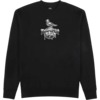 Thrasher Magazine x Anti Hero Cover The Earth Black Men's Crew Neck Sweatshirt - Small