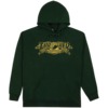 Thrasher Magazine x Anti Hero Mag Banner Forest Green Men's Hooded Sweatshirt - Medium