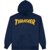 Thrasher Magazine Cover Logo Navy Men's Hooded Sweatshirt - Medium