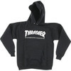 Thrasher Magazine Logo Skate Mag Black Men's Hooded Sweatshirt - Medium