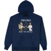 Thrasher Magazine Toy Machine BTH Navy Men's Hooded Sweatshirt - Small