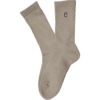 Baker Skateboards Cream Off-White Crew Socks - One size fits most