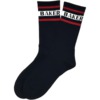 Baker Skateboards Stripe Navy / White Crew Socks - One size fits most