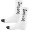 Deathwish Skateboards Sock Of Death White Crew Socks