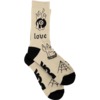 DGK Skateboards Flash Tan Crew Socks - One size fits most