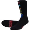 Girl Skateboards PM Game Over Black Crew Socks - One size fits most