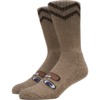 Toy Machine Skateboards Betard Brown Crew Socks - One size fits most