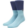 Toy Machine Skateboards Dead Monster Split Light Blue Crew Socks - One size fits most