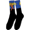 Toy Machine Skateboards Early Sect Black Crew Socks - One size fits most