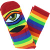 Toy Machine Skateboards Sect Eye Rainbow Crew Socks - One size fits most