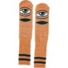 Toy Machine Skateboards Sect Eye Heather Orange Crew Socks - One size fits most