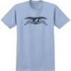 Anti Hero Skateboards Basic Eagle Light Blue / Black Youth T-Shirts - Medium