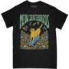 Meow Skateboards Meadow Black Youth T-Shirts - Large