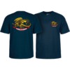 Powell Peralta Oval Dragon Navy Youth Short Sleeve T-Shirt - Small