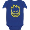 Spitfire Wheels Bighead Infant Royal / Yellow Baby Onesie - 18 Months