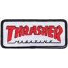 Thrasher Magazine Outlined White / Red / Black Patch