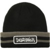 Deathwish Skateboards Breaking and Entering Black Beanie Hat - One size fits most