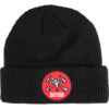 Powell Peralta Vato Rat Black / Red Beanie Hat - One size fits most